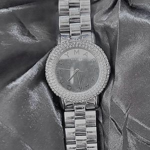 Marc by Marc Jacob Marci Silver Swarovski Crystal Watch Women’s watch MBM3190